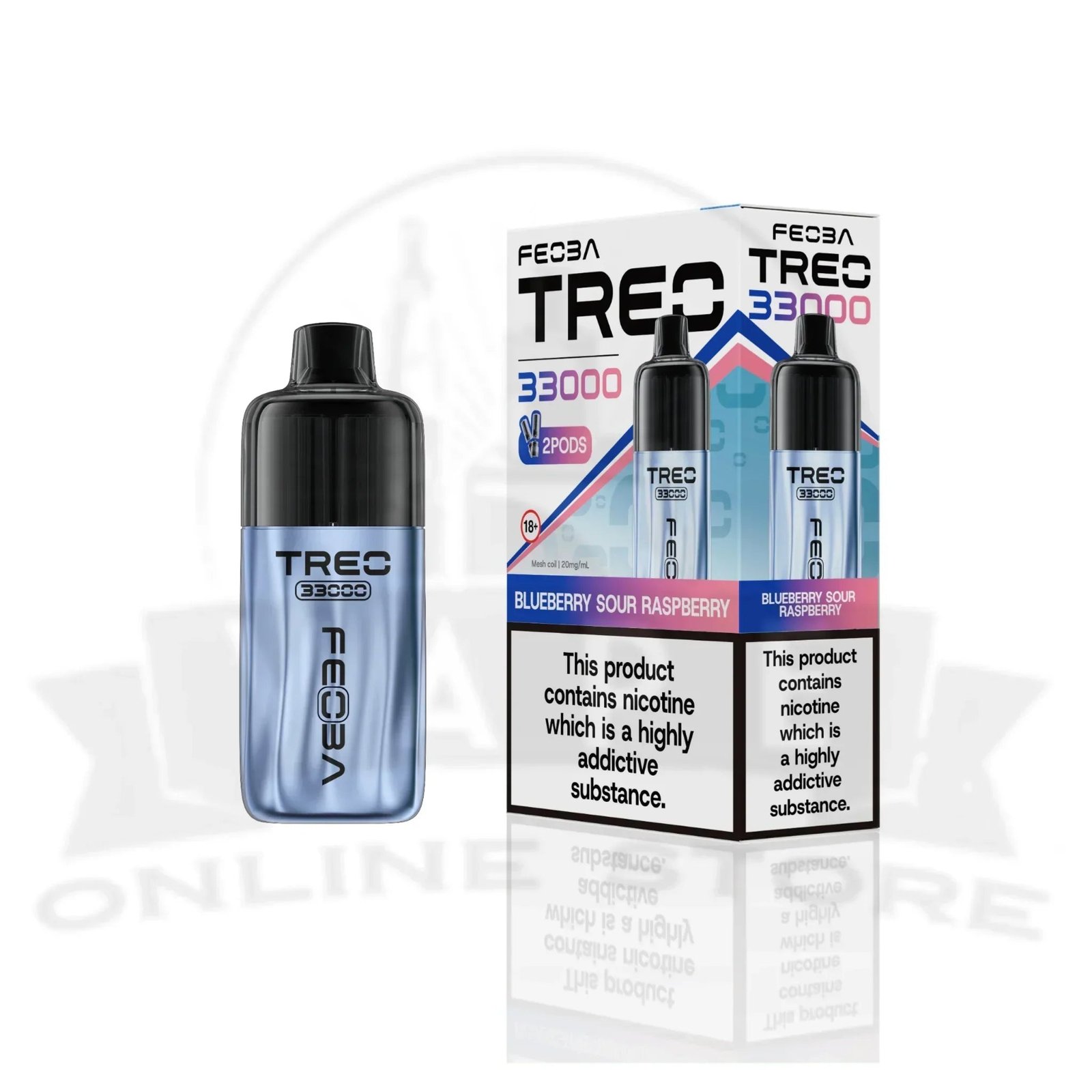 feoba treo 33000 puffs prefilled pod kit