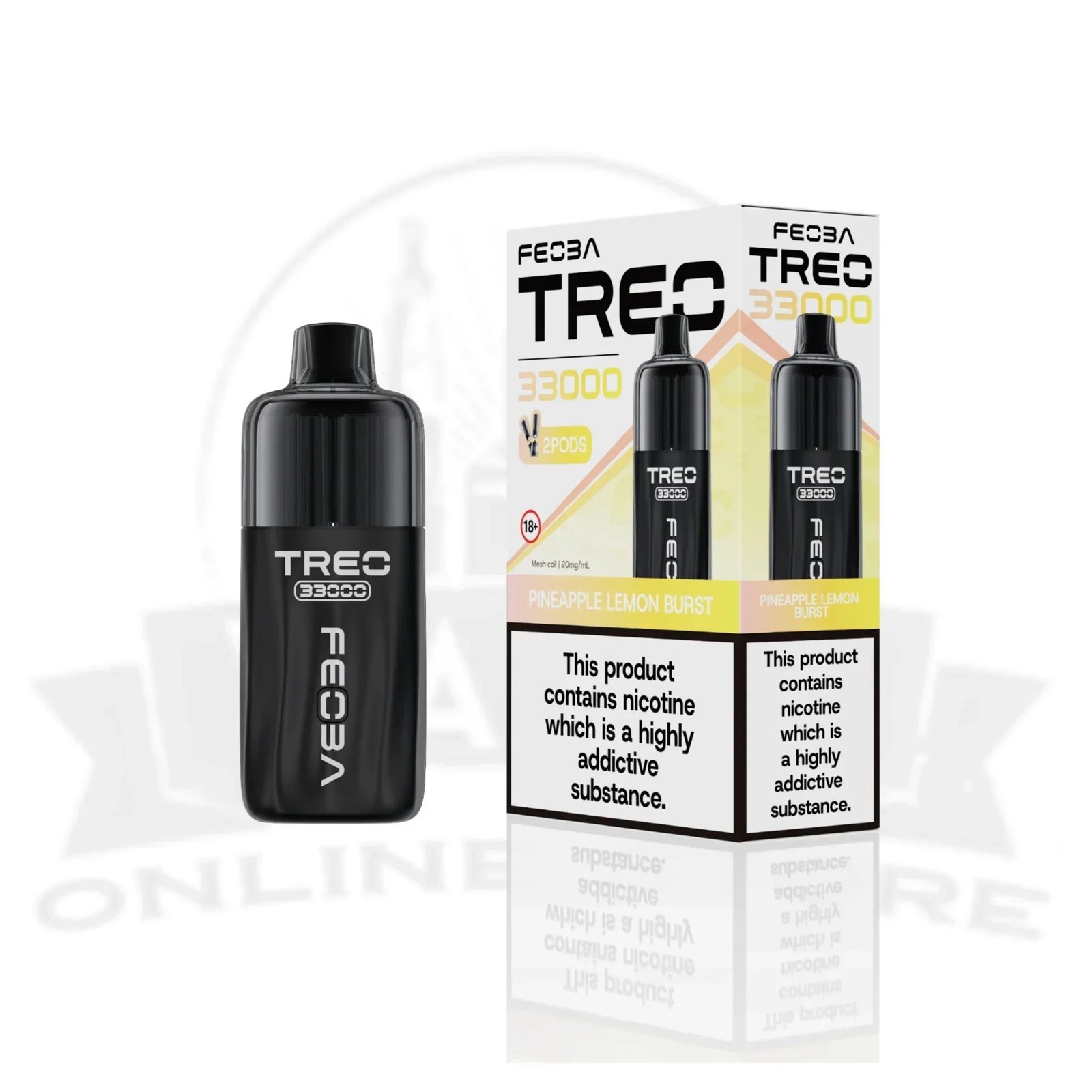 feoba treo 33000 puffs prefilled pod kit