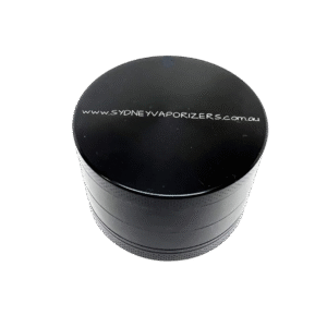 SYDNEY VAPORIZERS BLACK METAL 4PC HERB GRINDER 60MM - Image 4