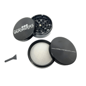 SYDNEY VAPORIZERS BLACK METAL 4PC HERB GRINDER 60MM - Image 5