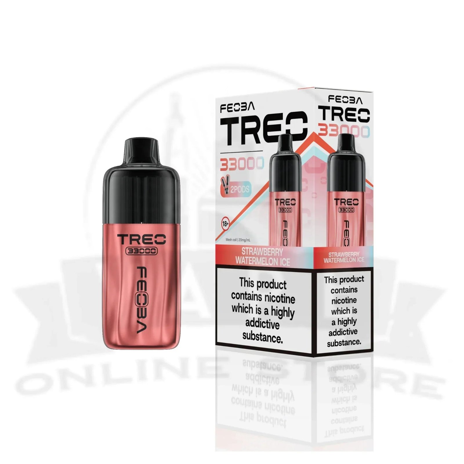 feoba treo 33000 puffs prefilled pod kit